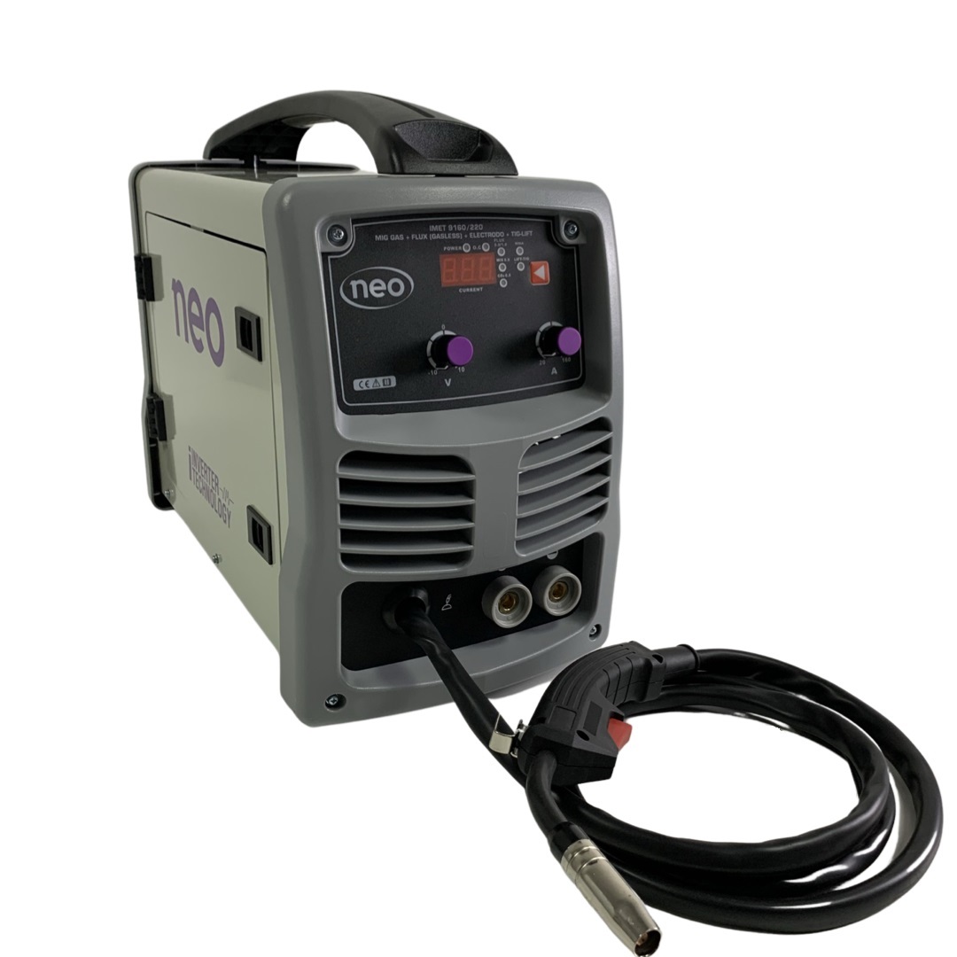 Soldador Inverter Neo IMET-9160 MIG GAS + FLUX + TIG 160A