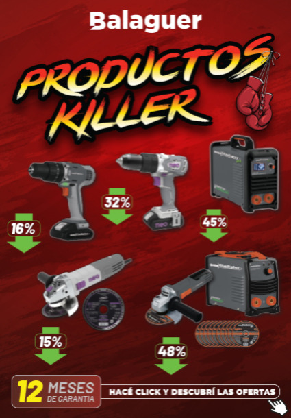 Productos Killer -  las mejores herramientas con un precio ASESINO